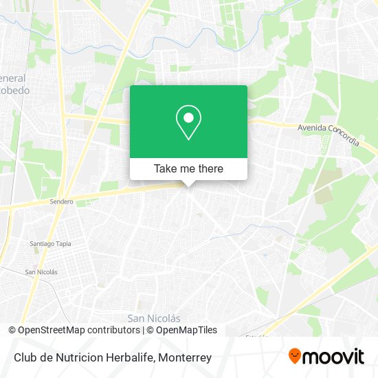 Club de Nutricion Herbalife map