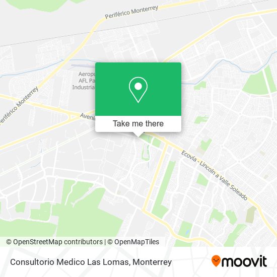 Consultorio Medico Las Lomas map