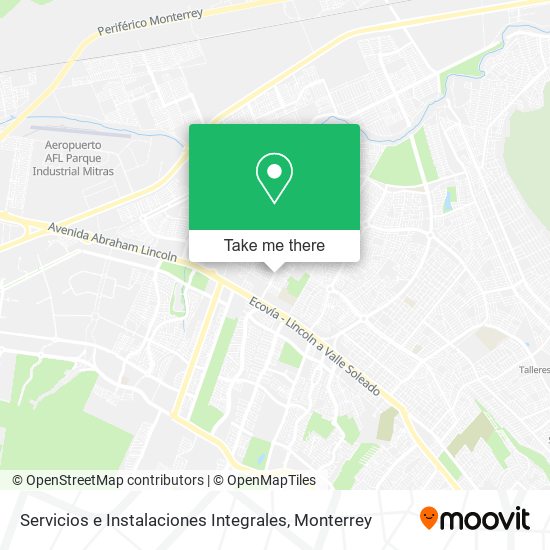 Mapa de Servicios e Instalaciones Integrales