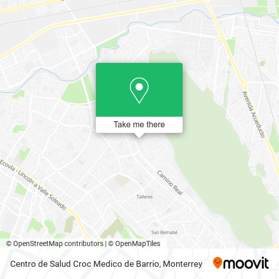 Centro de Salud Croc Medico de Barrio map