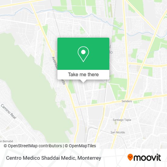 Mapa de Centro Medico Shaddai Medic