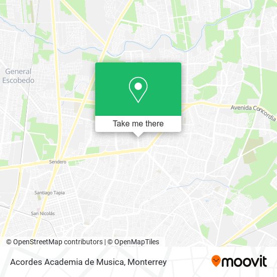 Acordes Academia de Musica map