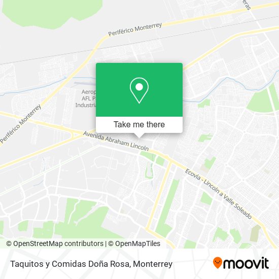 Taquitos y Comidas Doña Rosa map