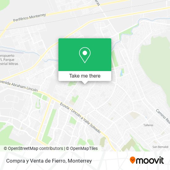 Mapa de Compra y Venta de Fierro