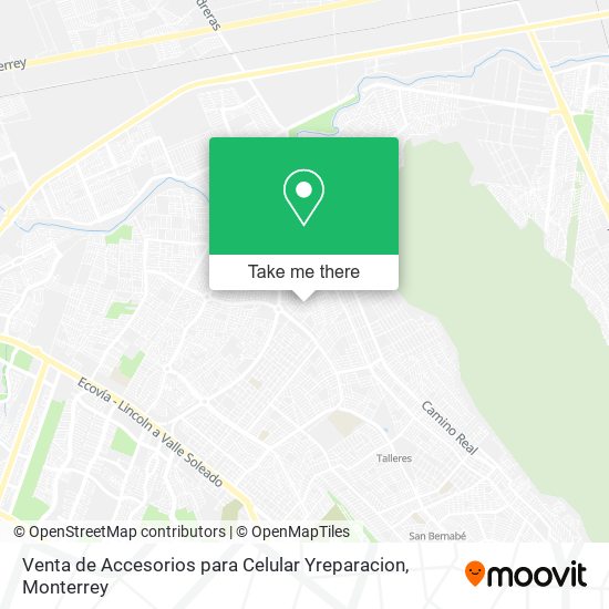Mapa de Venta de Accesorios para Celular Yreparacion