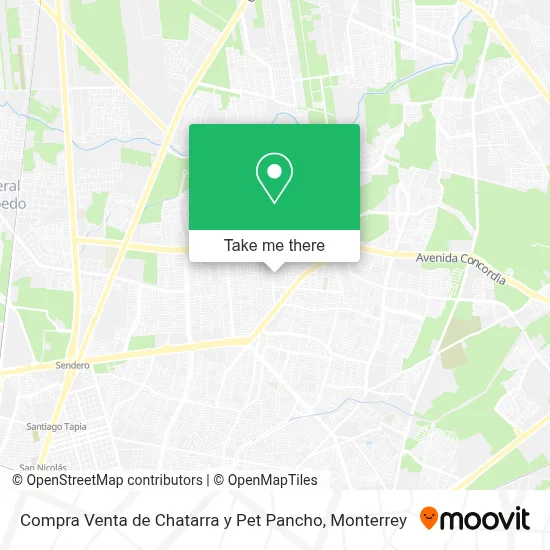 Compra Venta de Chatarra y Pet Pancho map