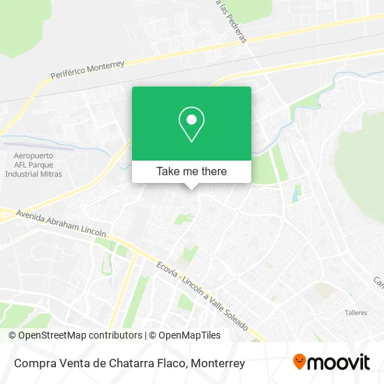 Compra Venta de Chatarra Flaco map