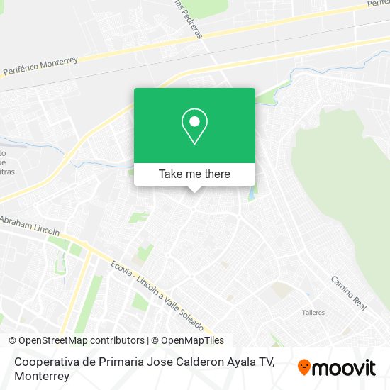 Cooperativa de Primaria Jose Calderon Ayala TV map