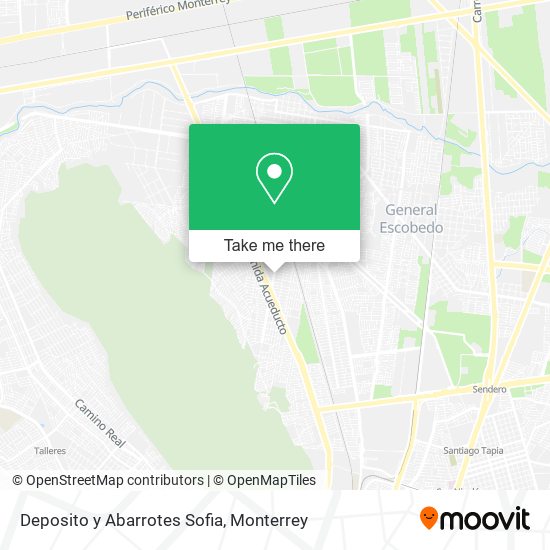 Mapa de Deposito y Abarrotes Sofia