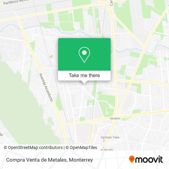 Mapa de Compra Venta de Metales