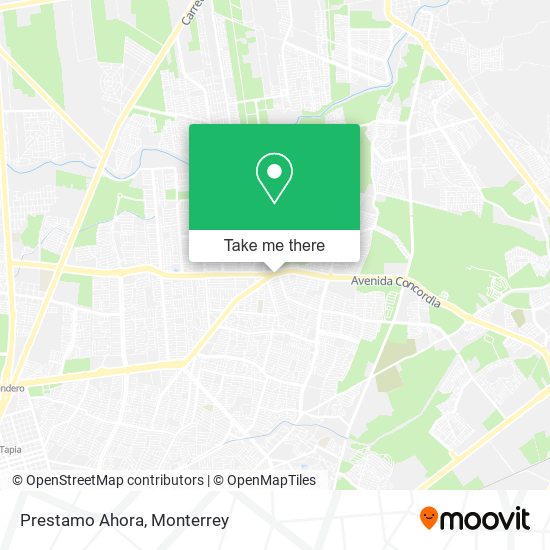 Mapa de Prestamo Ahora