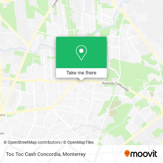 Toc Toc Cash Concordia map