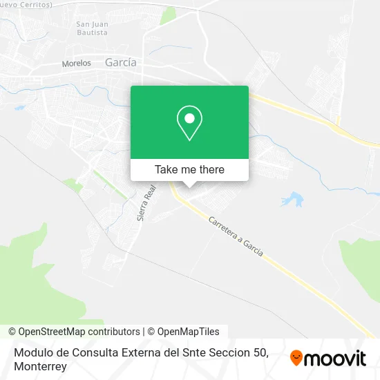 Modulo de Consulta Externa del Snte Seccion 50 map