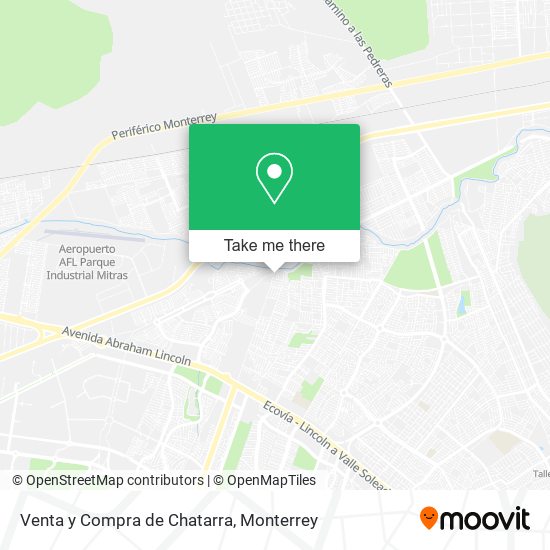 Mapa de Venta y Compra de Chatarra