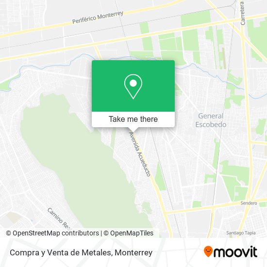 Mapa de Compra y Venta de Metales