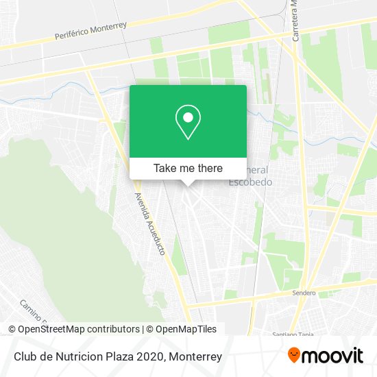 Club de Nutricion Plaza 2020 map