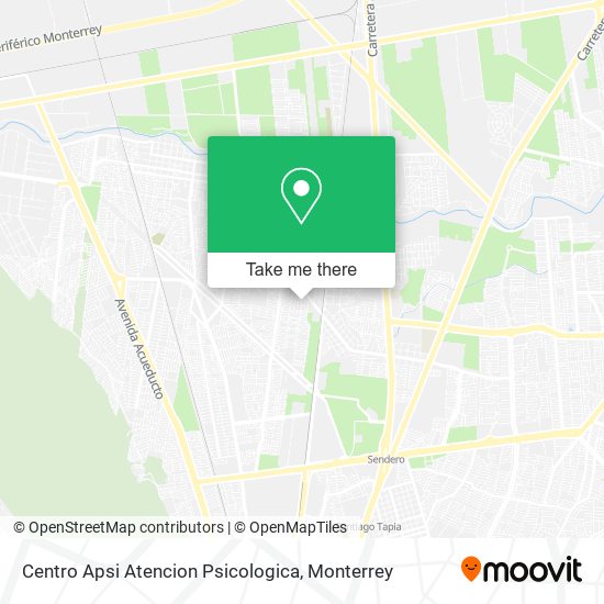 Centro Apsi Atencion Psicologica map