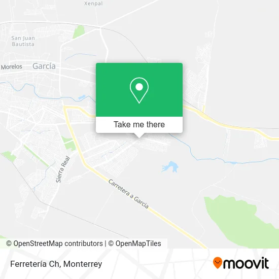 Ferretería Ch map