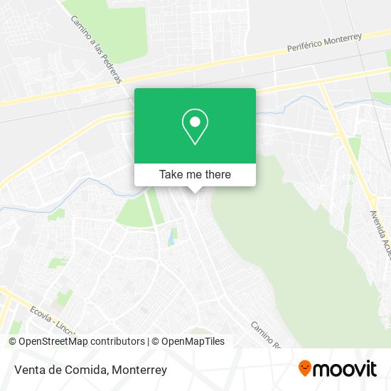 Mapa de Venta de Comida