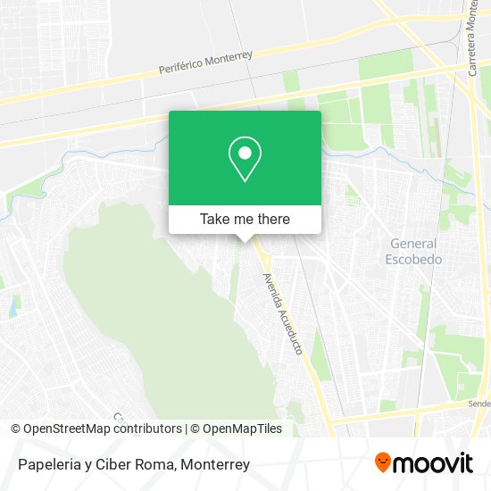 Papeleria y Ciber Roma map