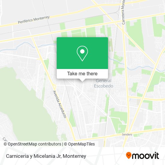 Mapa de Carniceria y Micelania Jr