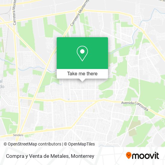 Mapa de Compra y Venta de Metales