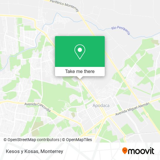 Mapa de Kesos y Kosas