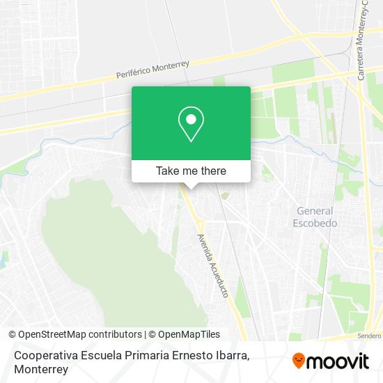 Mapa de Cooperativa Escuela Primaria Ernesto Ibarra