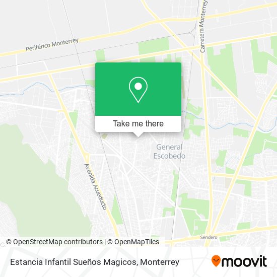 Estancia Infantil Sueños Magicos map