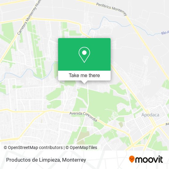 Productos de Limpieza map