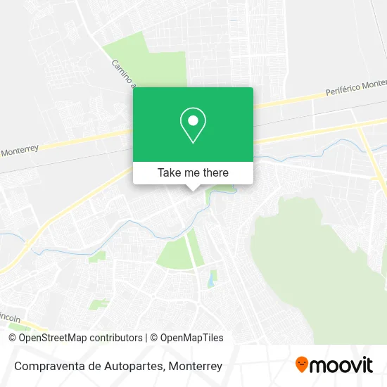 Compraventa de Autopartes map