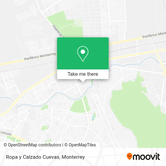 Ropa y Calzado Cuevas map