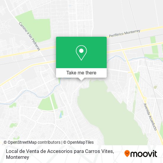 Local de Venta de Accesorios para Carros Vites map