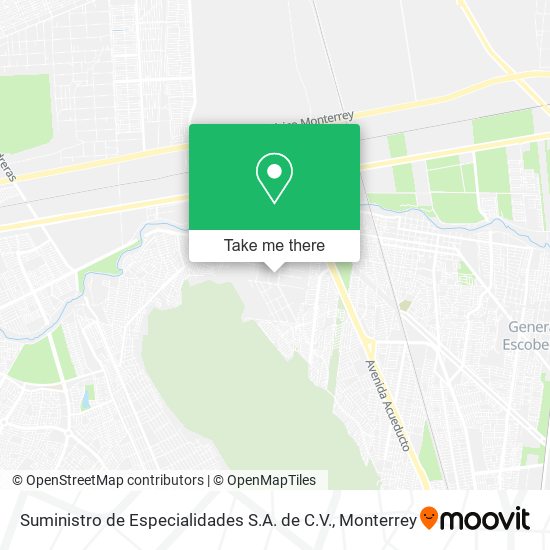 Mapa de Suministro de Especialidades S.A. de C.V.