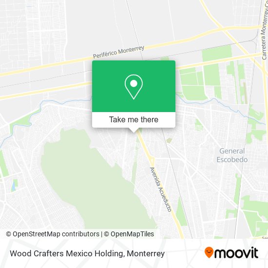 Mapa de Wood Crafters Mexico Holding