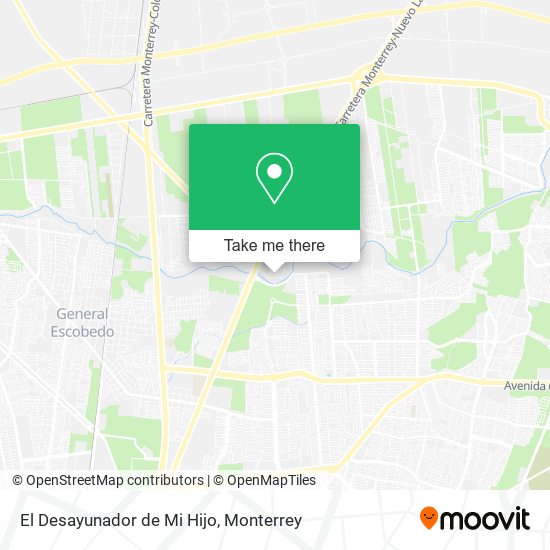 Mapa de El Desayunador de Mi Hijo