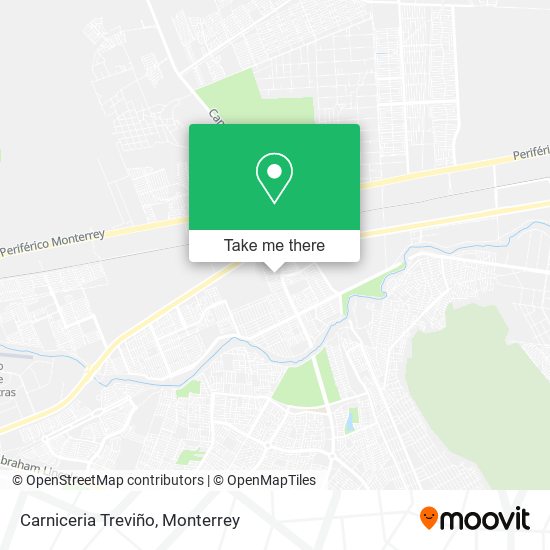 Carniceria Treviño map