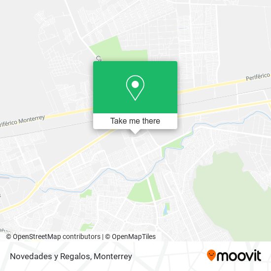 Novedades y Regalos map