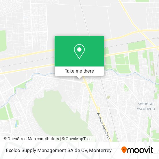 Exelco Supply Management SA de CV map