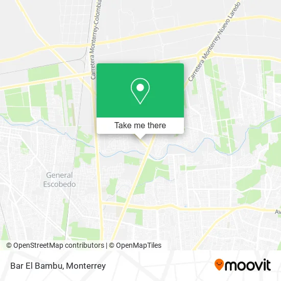 Bar El Bambu map
