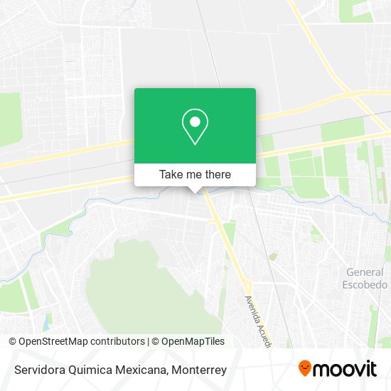 Servidora Quimica Mexicana map