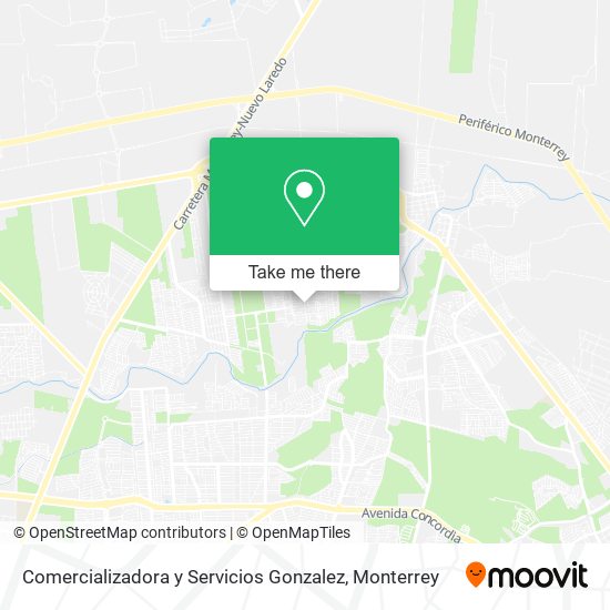 Comercializadora y Servicios Gonzalez map