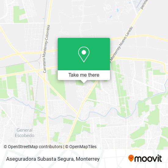 Aseguradora Subasta Segura map