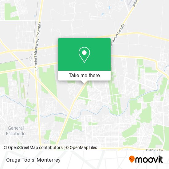 Mapa de Oruga Tools