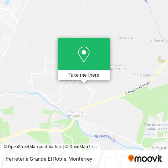 Ferreteria Grande El Roble map