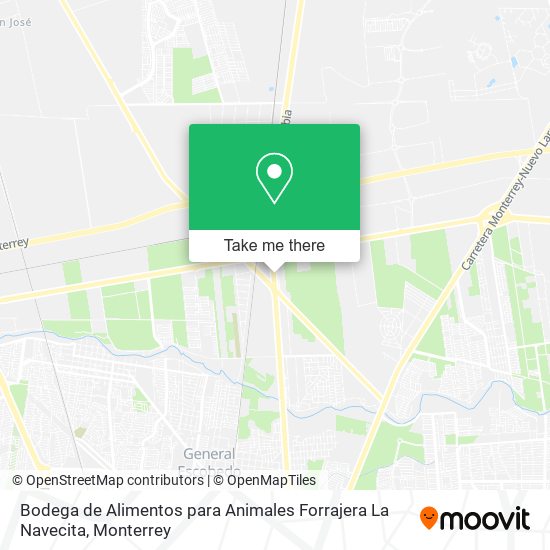 Bodega de Alimentos para Animales Forrajera La Navecita map