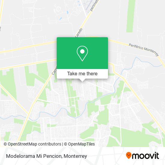 Mapa de Modelorama Mi Pencion