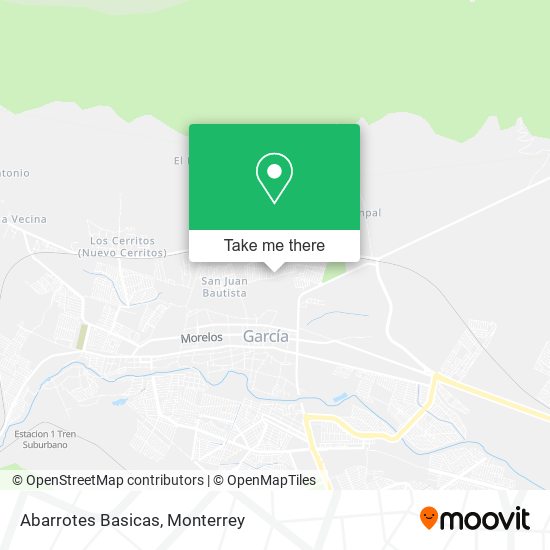 Abarrotes Basicas map