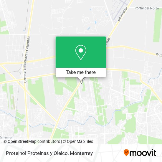 Mapa de Proteinol Proteinas y Oleico