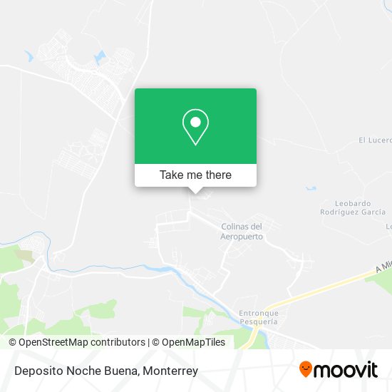 Deposito Noche Buena map